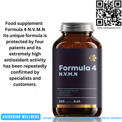 Food supplement Formula 4 N.V.M.N, 220 capsules Food supplement Formula 4 N.V.M.N, 220 capsules