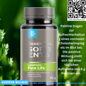 NEM Lymphosan Pure Life, 90 g - Siberian Wellness Germany