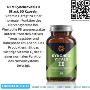 NEM Synchrovitals II (Glas), 60 Kapseln