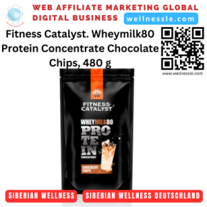 Fitness Catalyst. Wheymilk80 Protein Concentrate Chocolate Chips, 480 g