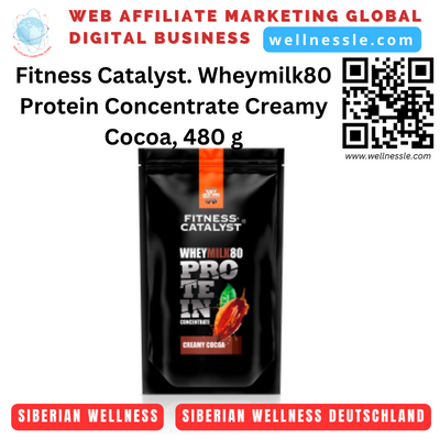 Fitness Catalyst. Wheymilk80 Protein Concentrate Creamy Cocoa, 480 g