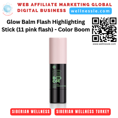 Glow Balm Flash Highlighting Stick (11 pink flash) – Color Boom – Siberian Wellness Turkey Glow Balm Flash Highlighting Stick (11 pink flash) - Color Boom - Siberian Wellness Turkey