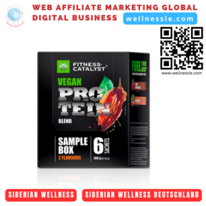 Fitness Catalyst. Vegan Protein Blend Sample Box 2 Flavours, 180 g