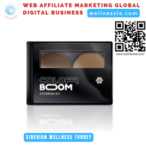 Eyebrow kit (01 dark brown) - Siberian Wellness Turkey