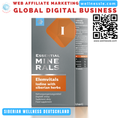 Iodine with Siberian herbs Siberian Wellness Deutschland
