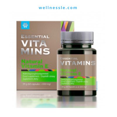 Essential Vitamins. Natural Vitamin E, 60 Kapseln