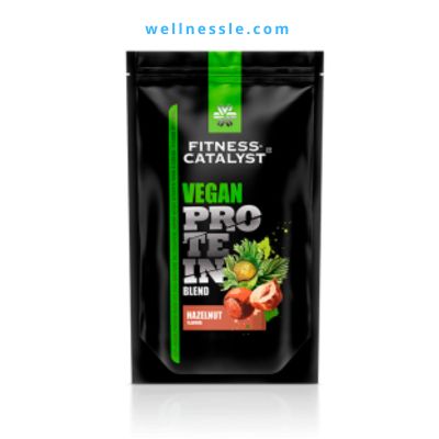Fitness Catalyst: Unleash the Power of Plant-Based Protein with Vegan Protein Blend Hazelnut Flavour Fitness Catalyst: Unleash the Power of Plant-Based Protein with Vegan Protein Blend Hazelnut Flavour