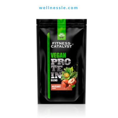 Fitness Catalyst Vegan Protein Blend Hazelnut Flavour, 480 g Fitness Catalyst Vegan Protein Blend Hazelnut Flavour, 480 g