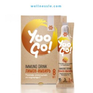 Yoo Go! Immuno drink Lemon-Ginger