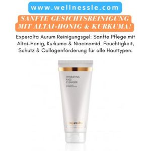 Sanfte Gesichtsreinigung mit Altai-Honig & Kurkuma!