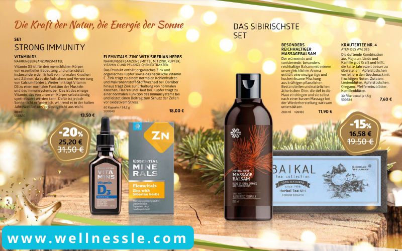 Bereiten Sie sich auf die festliche Jahreszeit mit Siberian Wellness vor!