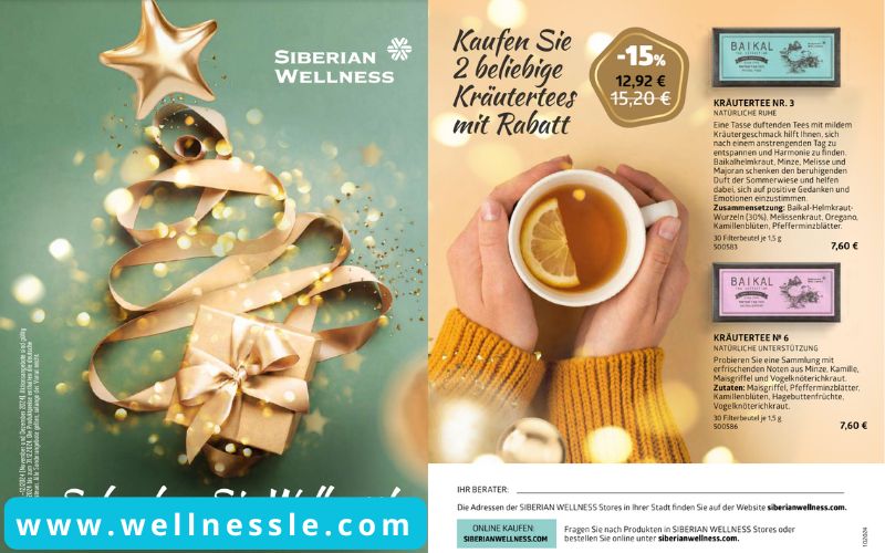 Bereiten Sie sich auf die festliche Jahreszeit mit Siberian Wellness vor!