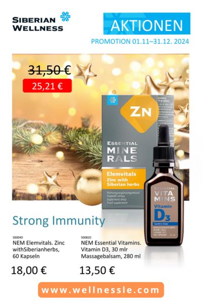 November-Promotion bei Siberian Wellness!