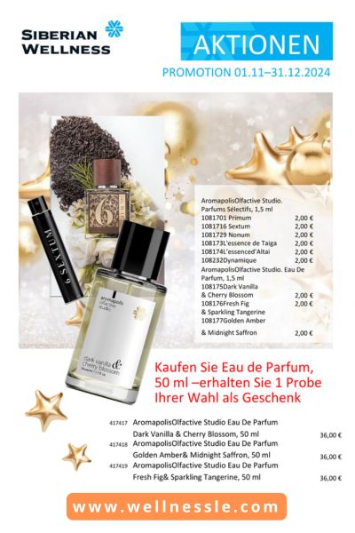 November-Promotion bei Siberian Wellness!