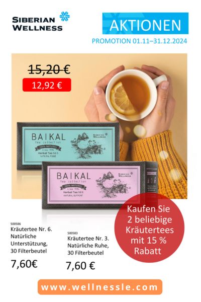 November-Promotion bei Siberian Wellness!
