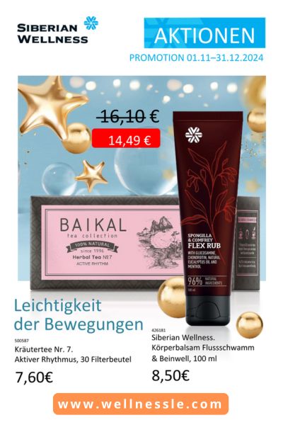 November-Promotion bei Siberian Wellness!