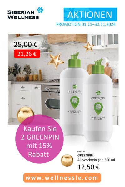 November-Promotion bei Siberian Wellness!
