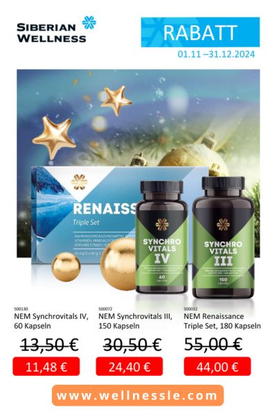 November-Promotion bei Siberian Wellness!