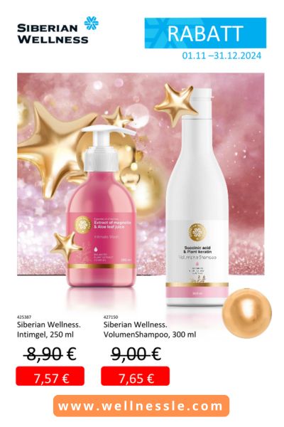 November-Promotion bei Siberian Wellness!