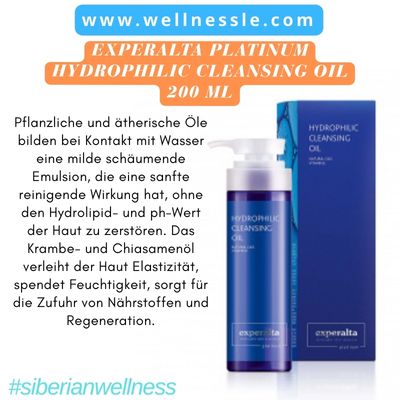 Experalta Platinum Hydrophilic Cleansing Oil, 200 ml Experalta Platinum Hydrophilic Cleansing Oil, 200 ml