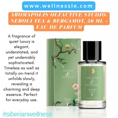 Siberian Wellness Aromapolis Olfactive Studio Neroli Tea & Bergamot, 50 ml Siberian Wellness Aromapolis Olfactive Studio Neroli Tea & Bergamot, 50 ml