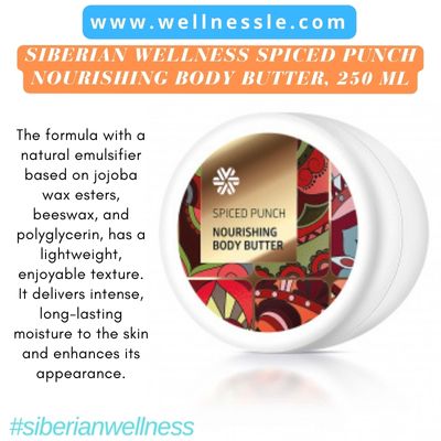 Siberian Wellness Spiced Punch Nourishing Body Butter, 250 ml Siberian Wellness Spiced Punch Nourishing Body Butter, 250 ml