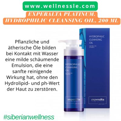 Experalta Platinum Hydrophilic Cleansing Oil, 200 ml Experalta Platinum Hydrophilic Cleansing Oil, 200 ml