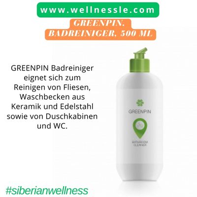 GREENPIN. Badreiniger, 500 ml GREENPIN. Badreiniger, 500 ml