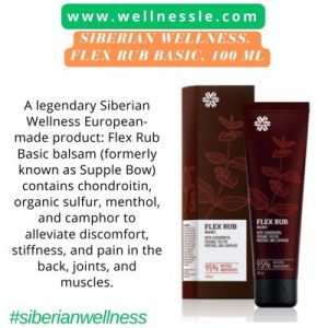 Siberian Wellness. Flex Rub Basic, 100ml