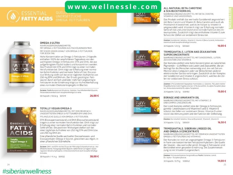 Siberian Wellness Deutschland Katalog 2025