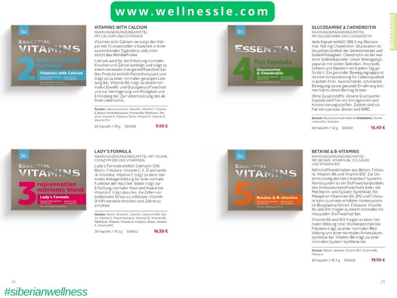 Siberian Wellness Deutschland Katalog 2025