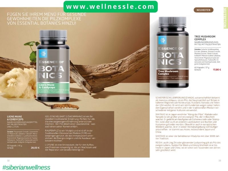 Siberian Wellness Deutschland Katalog 2025
