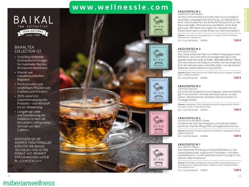 Siberian Wellness Deutschland Katalog 2025