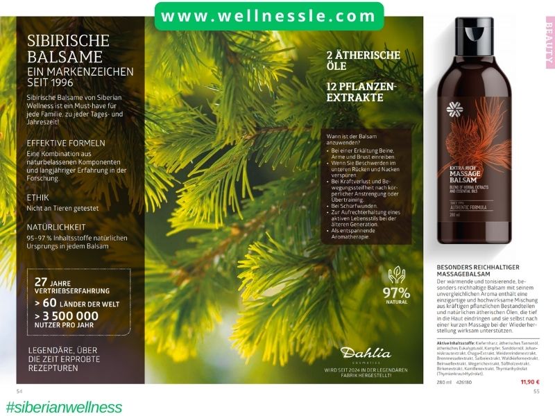 Siberian Wellness Deutschland Katalog 2025