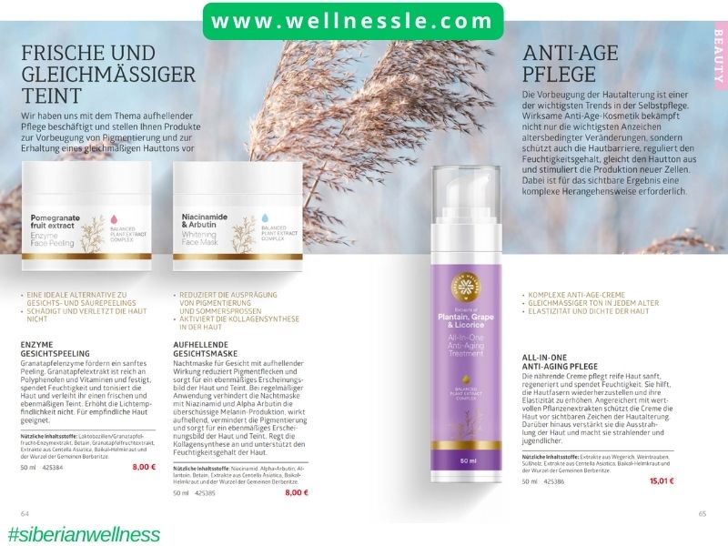 Siberian Wellness Deutschland Katalog 2025