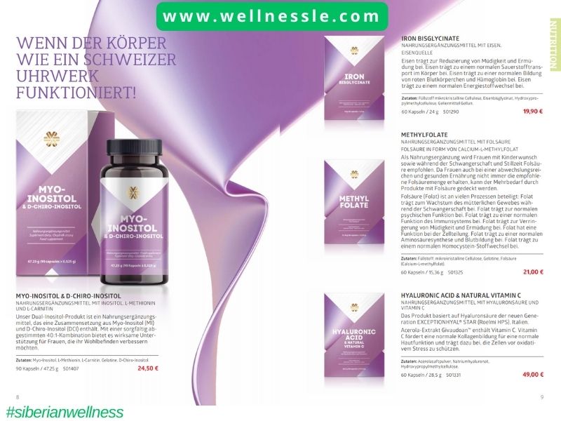 Siberian Wellness Deutschland Katalog 2025