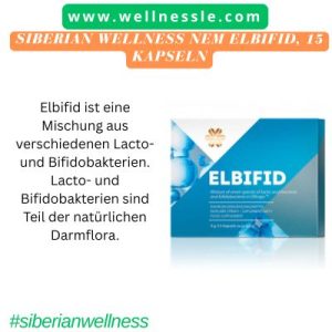 Siberian Wellness NEM Elbifid, 15 Kapseln