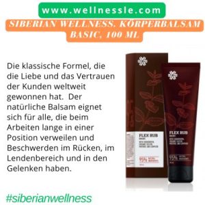 Siberian Wellness Sibirische Balsame Körperbalsam Basic