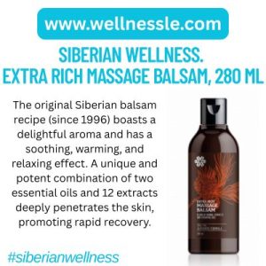 Siberian Wellness. Extra Rich Massage Balsam, 280 ml