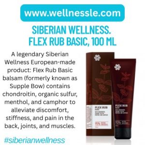 Siberian Wellness. Flex Rub Basic, 100 ml