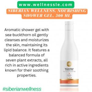 Siberian Wellness. Nourishing Shower Gel, 300 ml