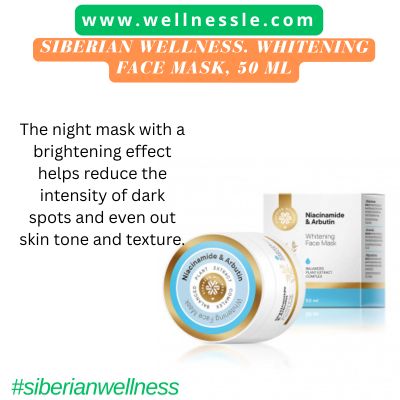 Siberian Wellness. Whitening Face Mask, 50 ml Siberian Wellness. Whitening Face Mask, 50 ml
