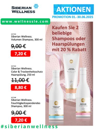 Siberian Wellness Deutschland Promotio 06-2025