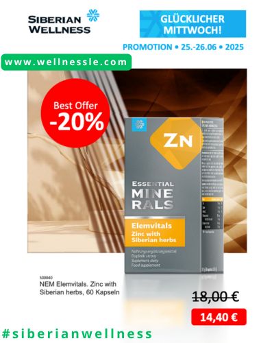 Siberian Wellness Deutschland Promotio 06-2025