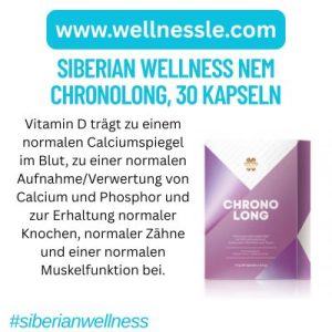 Siberian Wellness NEM Chronolong, 30 Kapseln