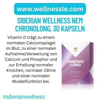 Siberian Wellness NEM Chronolong, 30 Kapseln Siberian Wellness NEM Chronolong, 30 Kapseln