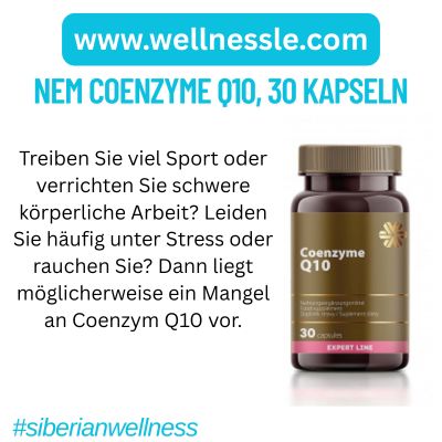 NEM Coenzyme Q10, 30 Kapseln NEM Coenzyme Q10, 30 Kapseln