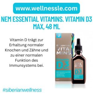NEM Essential Vitamins. Vitamin D3 Max, 48 ml