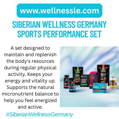 Siberian Wellness Germany Sports Performance Set Siberian Wellness Germany Sports Performance Set
