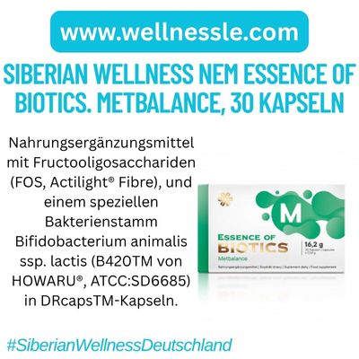 NEM Essence of Biotics. Metbalance, 30 Kapseln NEM Essence of Biotics. Metbalance, 30 Kapseln
